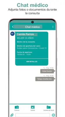 SISOL SALUD Tu chat médico android App screenshot 1